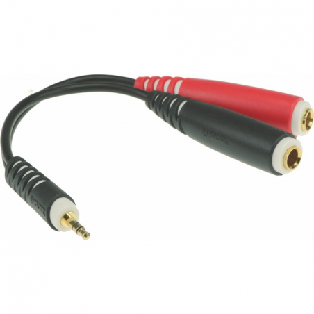 Klotz AYS-3 adaptateur mini jack stéréo / 2 jack mono