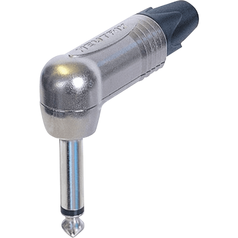 Neutrik Fiche Jack Mono Coudé 6.35mm