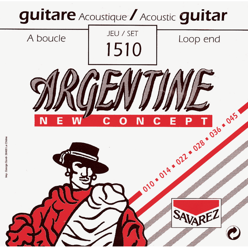 Savarez Argentine Extra Light 10-45 à Boucle