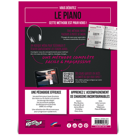 Coup de Pouce - Débutant Piano Volume 1