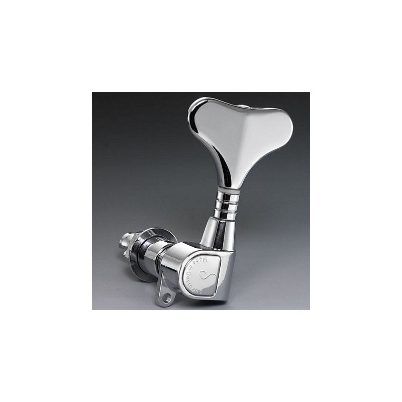 Schaller Jeu Mécaniques M4 Basse Bain d'Huile Chrome 2x2