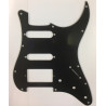 Pickguard HSS 3 Ply 11 Trous Noir