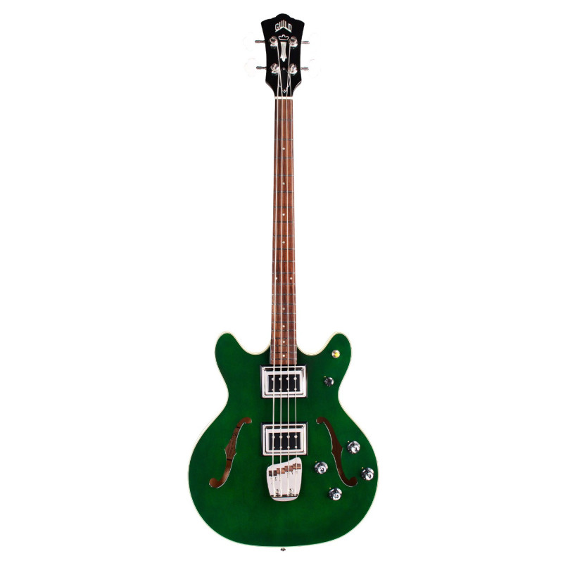 Guild Starfire II Bass In Emerald Green 4 Cordes
