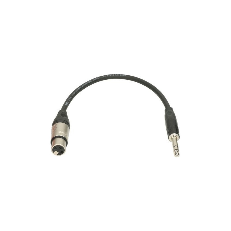 Klotz Patch 30cm XLR femelle jack stéréo