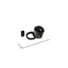 D'Addario LokNob grand format - noir/argent