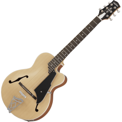 Vox Giulietta Archtop Acoustique Super Capacitor Naturelle