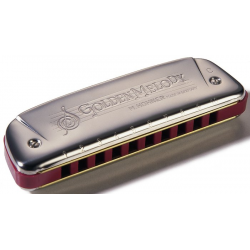 Hohner D - Re Harmonica Golden Melody
