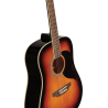 Eko Ranger VI Dreadnought Brown Sunburst