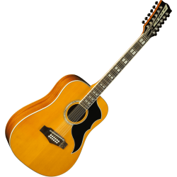 Eko Ranger 12 cordes Vintage Reissue VR XII Dreadnought e/a Nat