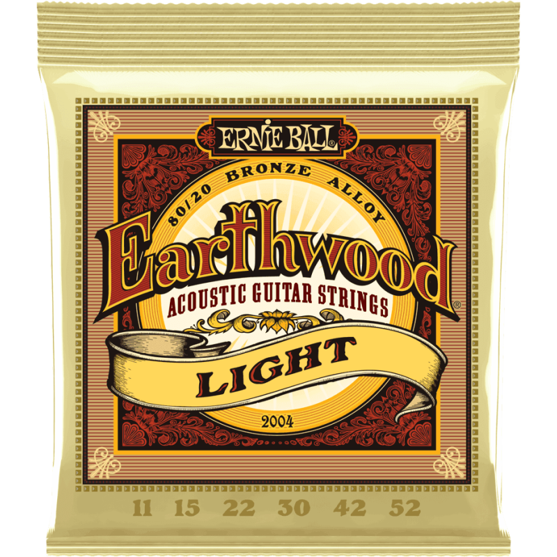 Ernie Ball Earthwood Light Bronze 80/20