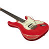 Eko Original Relic Type Strat Aire Relic Fiesta Red