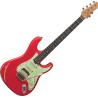 Eko Original Relic Type Strat Aire Relic Fiesta Red