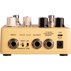 Nux Stageman Floor Préampli acoustique, sortie DI, 3 effets intégrés