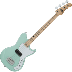 G&L Tribute Fallout Bass Surf Green Short Scale
