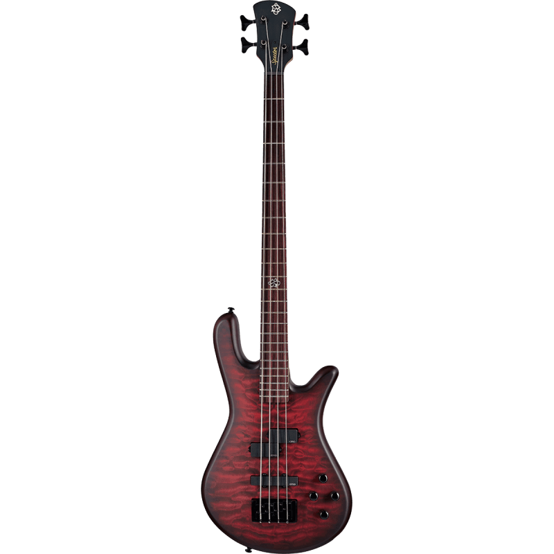 Spector 4 Cordes NS Pulse Black Cherry Matte