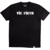 Vic Firth TShirt Logo M Noir
