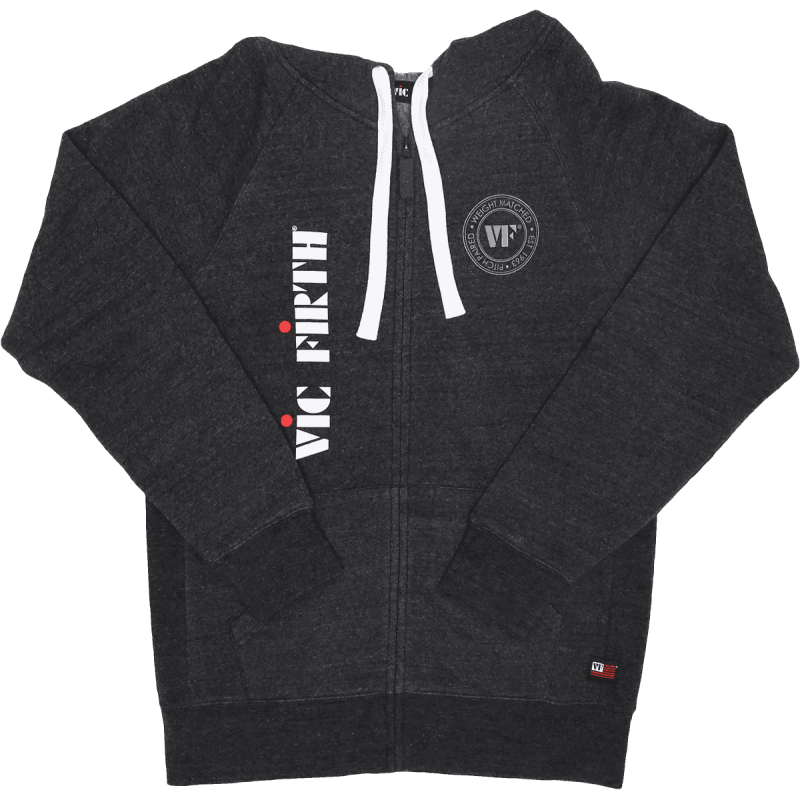 Vic Firth Hoodie  L Gris Foncé