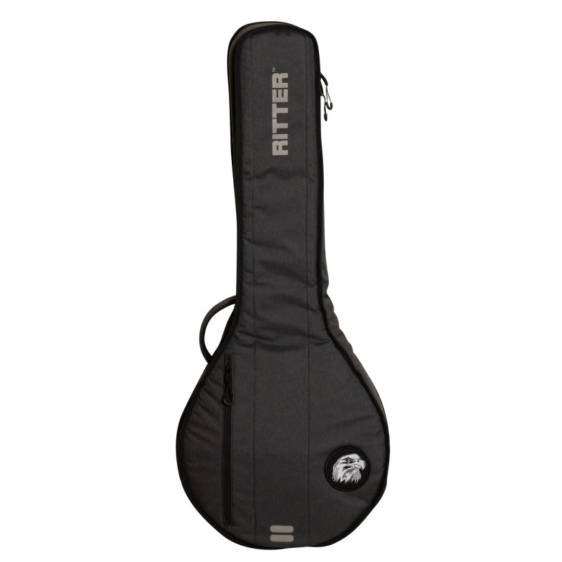 Ritter Housse Banjo 4 ou 5 Cordes Gris