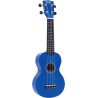 Mahalo Ukulele Bleu Fonce Brillant