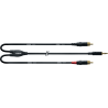 Cordial Câble Mini Jack  Stéréo / 2xRCA 1,5m