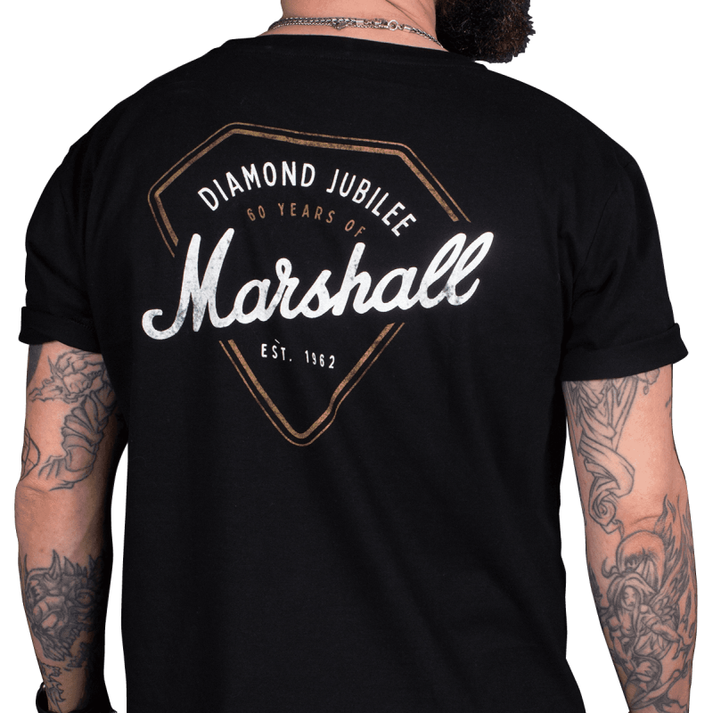 Marshall TShirt XXL Diamond Jubilee Noir