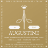 Augustine Imperial Rouge Tirant Normal Crystal Nylon-Filé Argent