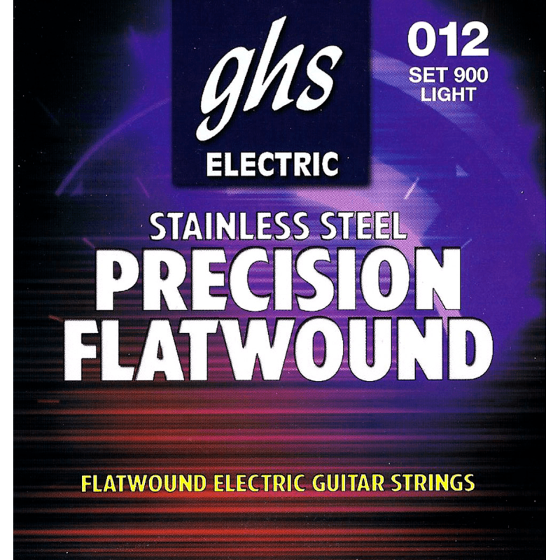 GHS Precision Flatwound Light 12-50 Stainless Steel