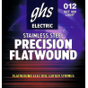 GHS Precision Flatwound Light 12-50 Stainless Steel