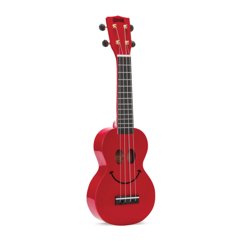 Mahalo U-Smile Soprano Ukulele Rouge
