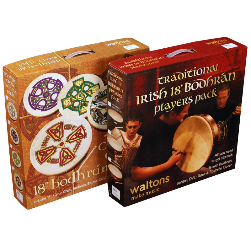 Waltons Pack Bodhran 18“ Celtic Cross
