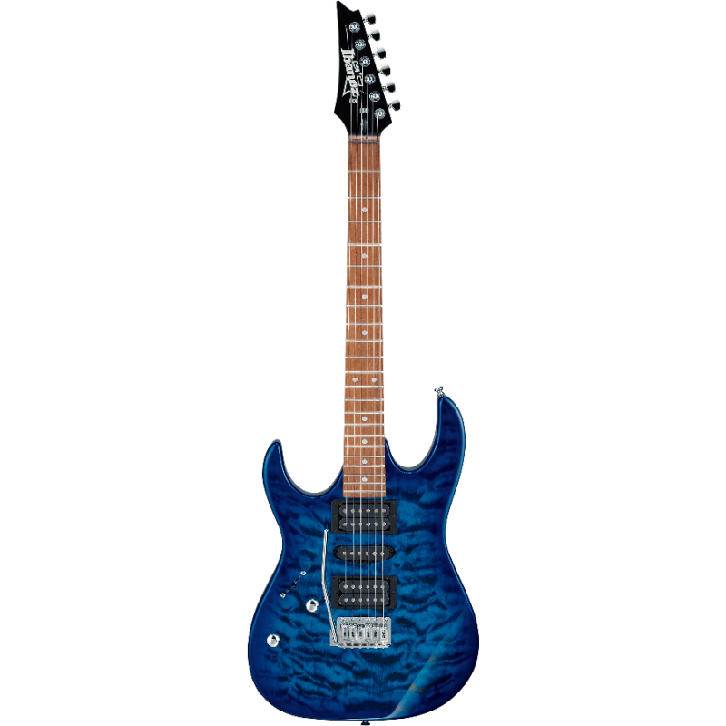 Ibanez GRX70QALTBB Transparent Blue Burst Gaucher
