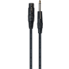 Cable Microphone XLR femele/Jack 10m