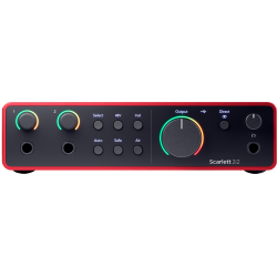 FOCUSRITE  Scarlett G4 2I2 4th Gen - 2 in / 2 out - USB-C