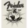 Fender Medium TShirt World Tour Creme