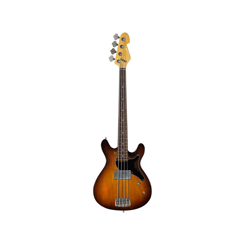 Sandberg Florence Soft Aged Tobacco Sunburst 4 Cordes Short Scale