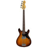 Sandberg Florence Soft Aged Tobacco Sunburst 4 Cordes Short Scale