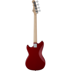 G&L Tribute Fallout Bass Candy Apple Red Short Scale