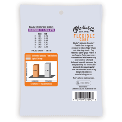 Martin MA535FX 11-52 Jeu Cordes Flexible Phosphore Bronze