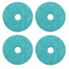 Dixon 4x Feutrine pour bottom hi-hat Quetzal Blue