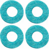 Dixon 4x Feutrine pour clutch hi-hat Quetzal Blue