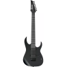 Ibanez RGIXL7 7 Cordes Black Flat Iron Label + Etui