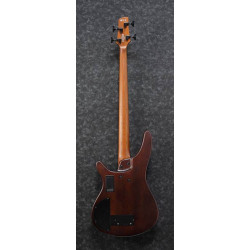 Ibanez SRH500FNNF Basse Fretless Forearm Contour Natural Browned Burst Flat