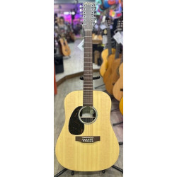 Martin DX2EL 12 Cordes Gaucher Dreadnought + Housse Martin