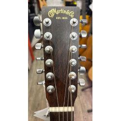 Martin DX2EL 12 Cordes Gaucher Dreadnought + Housse Martin
