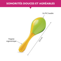 Fuzeau Mini Maracas