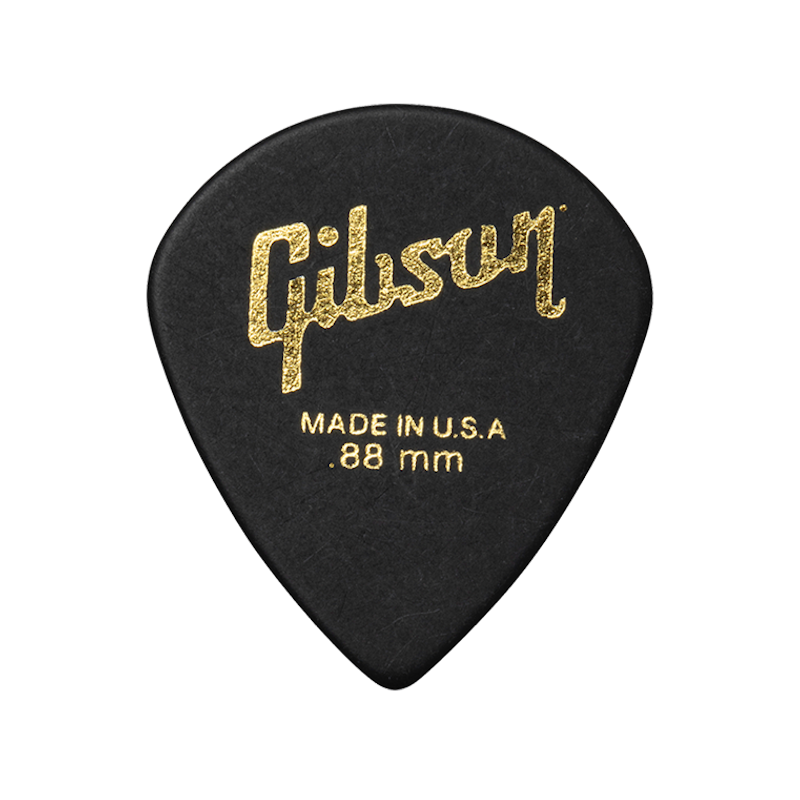 Gibson Pack 6 0,88mm Black Modern Picks