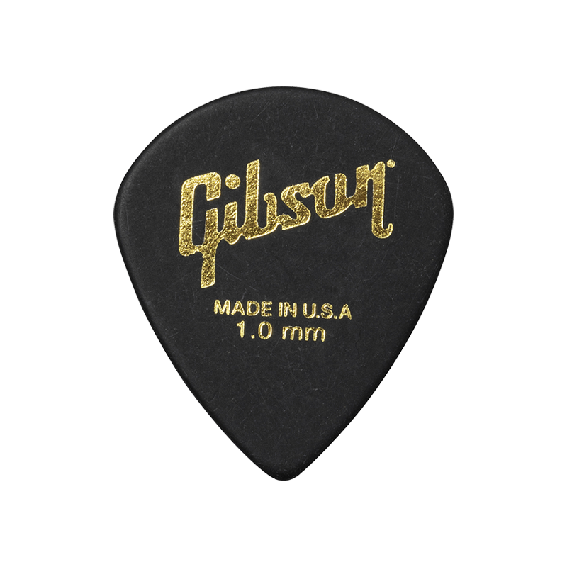 Gibson Pack 6 1mm Black Modern Picks