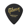 Gibson Pack 6 1mm Black Modern Picks