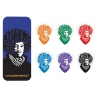 Dunlop Boîte de 6x Mediators Jimmy Hendrix Medium