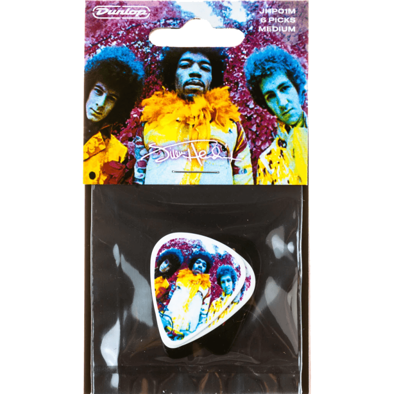 Dunlop 6x Mediator Medium JHP01M Jimi Hendrix Player's Experienced